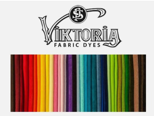 Viktoria® Fabric Tie Dye (200g per pack) with 59 vibrant colours. Perfect for fabric customization, DIY projects, and creative designs. High-quality UK stock for long-lasting results.